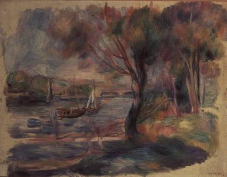 The Seine at Argenteuil à Pierre-Auguste Renoir