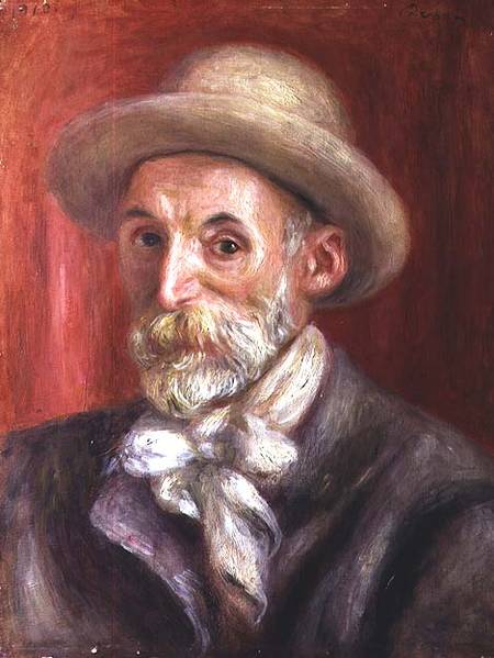 Autoportrait à Pierre-Auguste Renoir