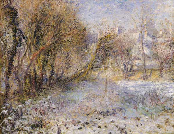 Snowy Landscape à Pierre-Auguste Renoir