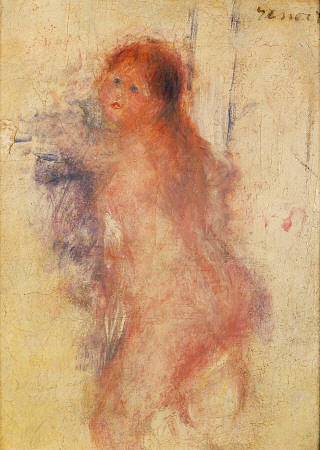 Standing Nude Woman à Pierre-Auguste Renoir