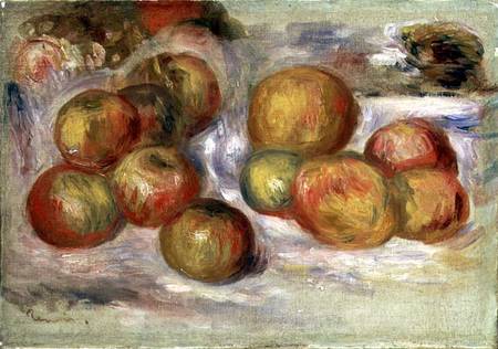 Still Life with Apples à Pierre-Auguste Renoir