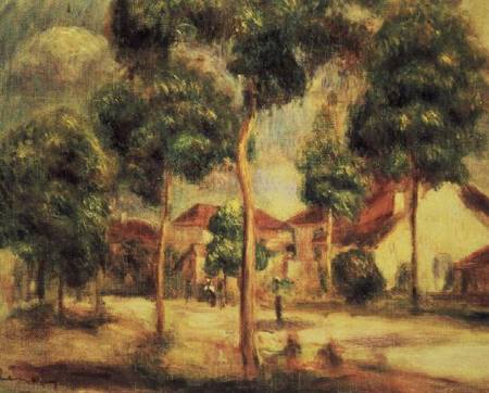 The Sunny Road à Pierre-Auguste Renoir