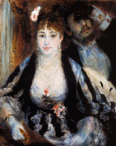The Theatre Box à Pierre-Auguste Renoir