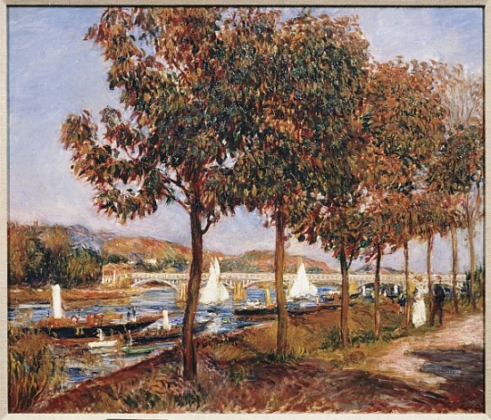 The Bridge at Argenteuil à Pierre-Auguste Renoir