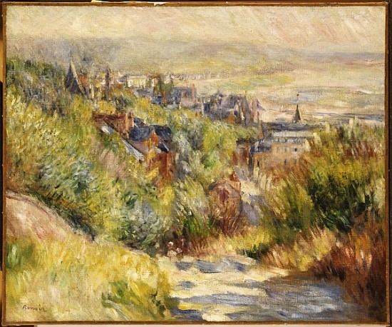 The Heights of Trouville à Pierre-Auguste Renoir