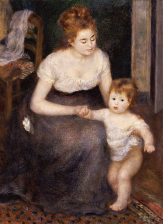 The First Step à Pierre-Auguste Renoir