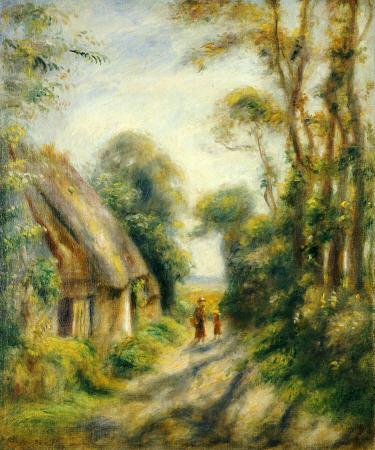 The Outskirts Of Berneval à Pierre-Auguste Renoir