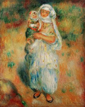 A.Renoir, Algerierin mit Kind
