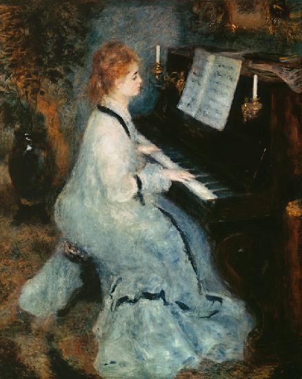 Femme au piano