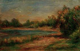 A.Renoir, Landschaft in Guernesey