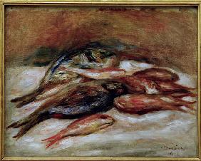P.-A.Renoir, Stilleben mit Fischen