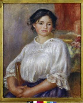 A.Renoir / Jeune fille assise v.1909