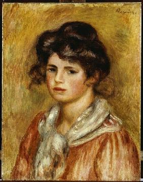 Young Girl with a White Handkerchief
