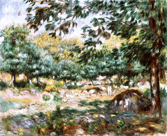 Treboul near Douarnenez à Pierre-Auguste Renoir