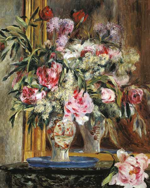 Vase of Flowers à Pierre-Auguste Renoir