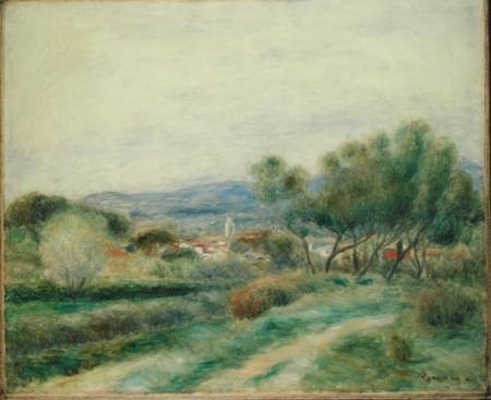 View of La Seyne, Provence à Pierre-Auguste Renoir