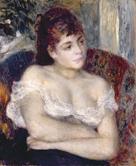 Woman in an Armchair à Pierre-Auguste Renoir