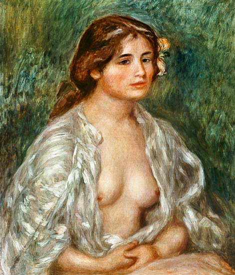 Woman Semi-Nude à Pierre-Auguste Renoir