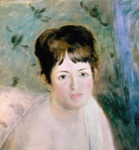 Woman's Head à Pierre-Auguste Renoir