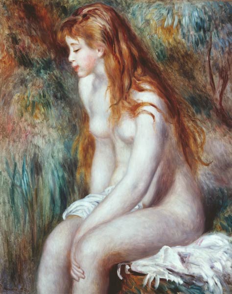 Renoir / Young bather / 1892 à Pierre-Auguste Renoir