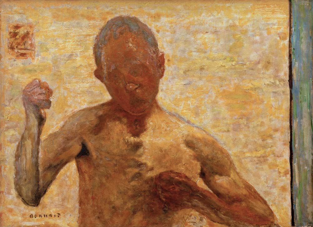 Autoportrait (Le Boxeur) à Pierre Bonnard