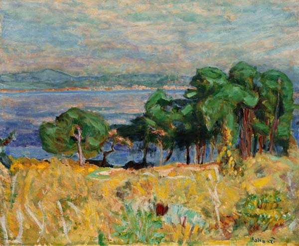 The Bay of Saint-Tropez à Pierre Bonnard
