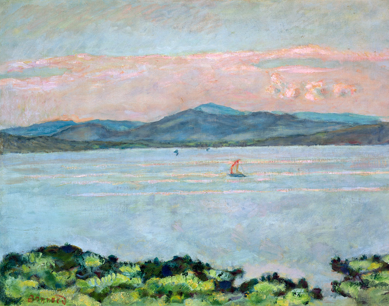 The Gulf of Saint-Tropez à Pierre Bonnard