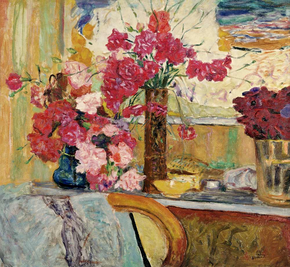 Three Bouquets à Pierre Bonnard
