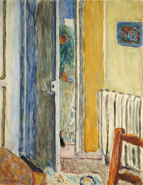A Woman entering the Living Room à Pierre Bonnard