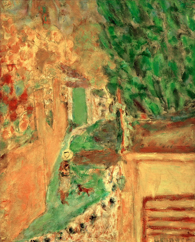 Escalier au Cannet (stairs in Le Cannet) à Pierre Bonnard