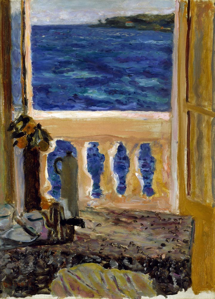 Fenêtre ouverte sur la Mer à Pierre Bonnard