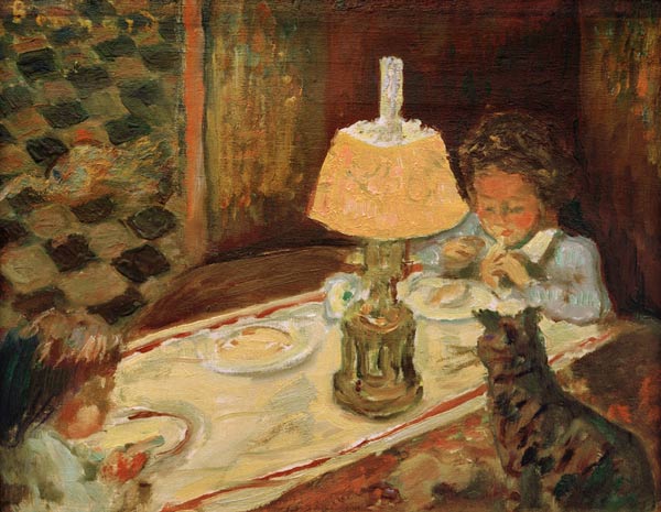 Le déjeuner des enfants à Pierre Bonnard