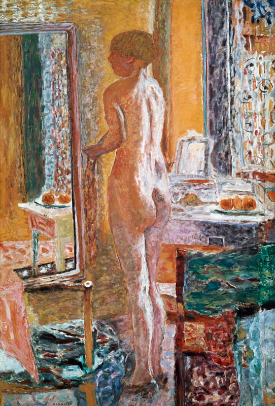 Nu au miroir (La Toilette) à Pierre Bonnard