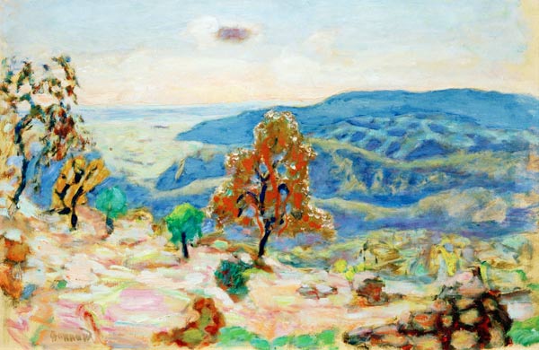 Paysage de montagne à Pierre Bonnard