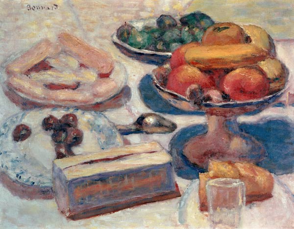 Still Life With Pastries à Pierre Bonnard