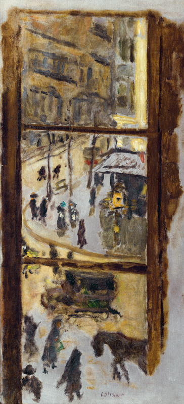 Through the Window à Pierre Bonnard