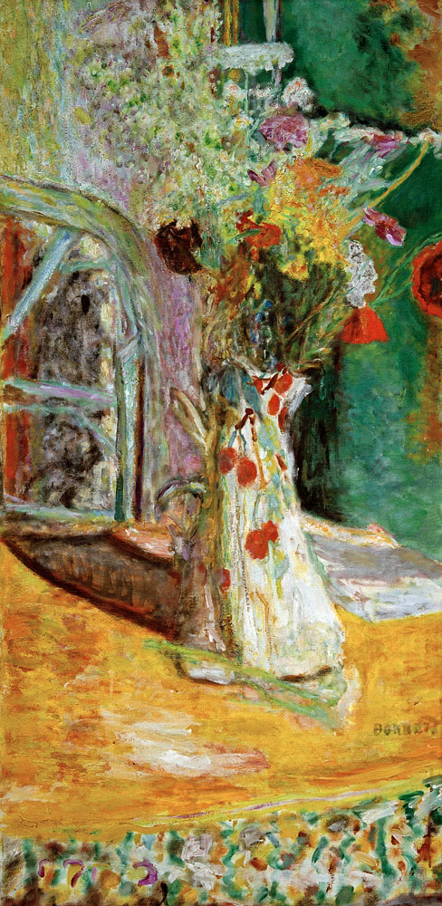 Vase de fleurs à Pierre Bonnard