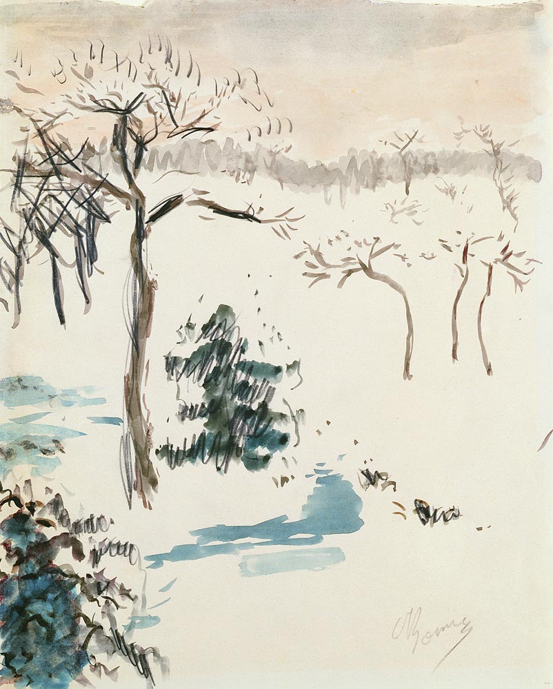 Winter Landscape à Pierre Bonnard