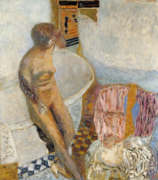 Nude by the Bath Tub à Pierre Bonnard