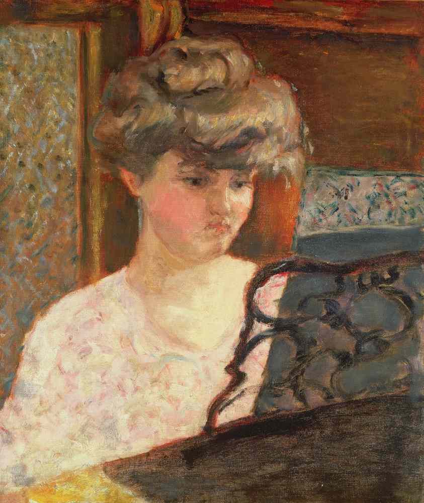 At the Piano à Pierre Bonnard