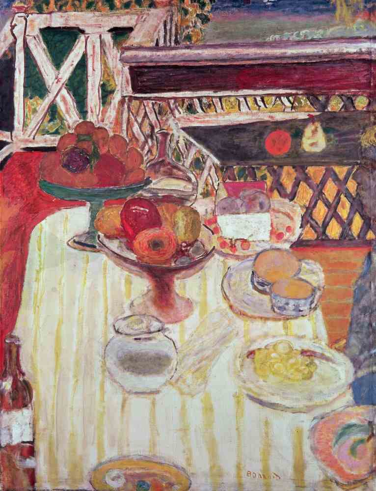 The Summer Table à Pierre Bonnard