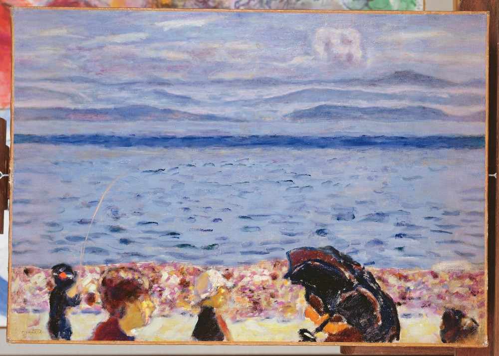 The Beach, Blue Sea à Pierre Bonnard