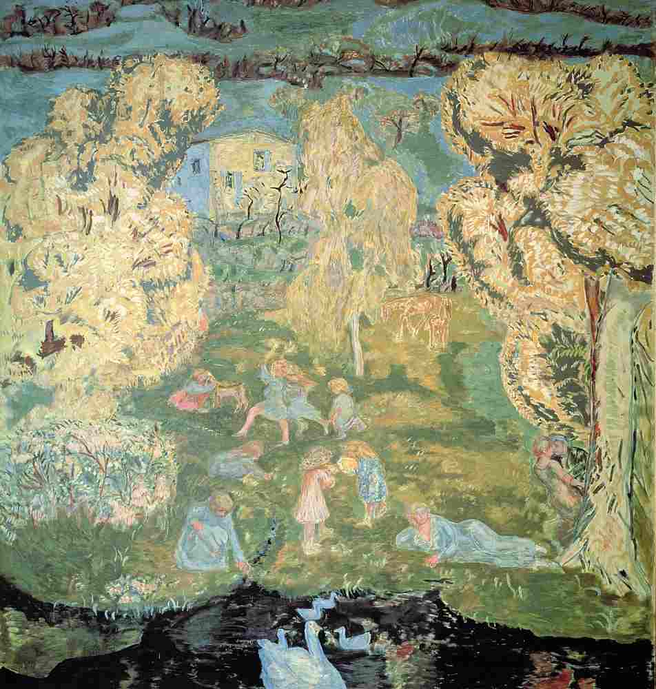 The First Days of Spring in the Countryside à Pierre Bonnard