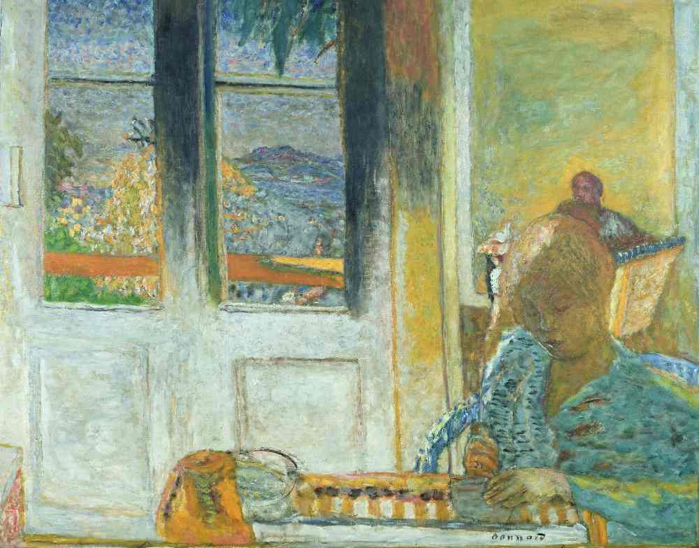 The French Windows or, Morning in Le Cannet à Pierre Bonnard