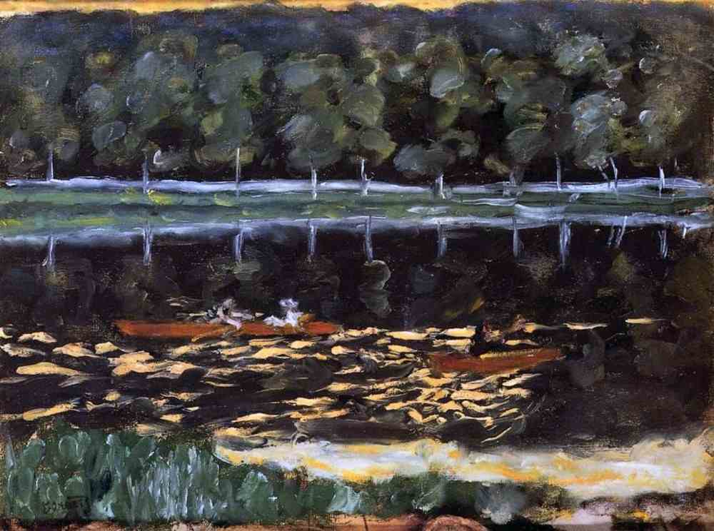 The Rowing Party à Pierre Bonnard