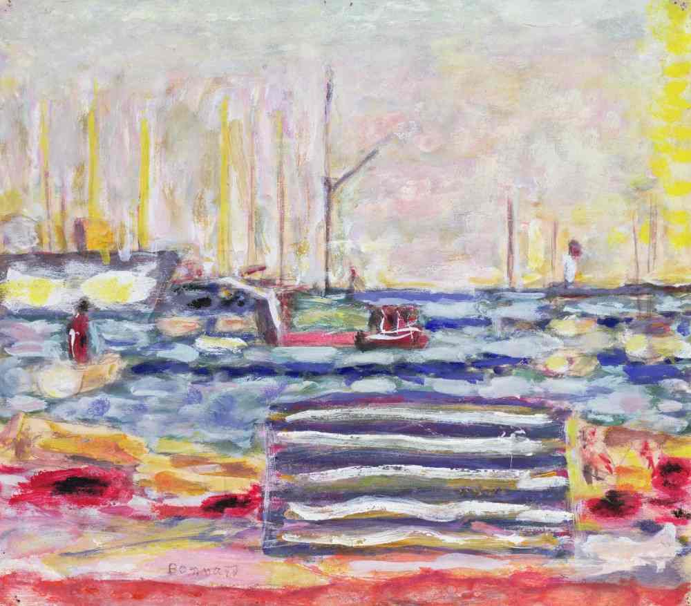 A Port in Normandy à Pierre Bonnard