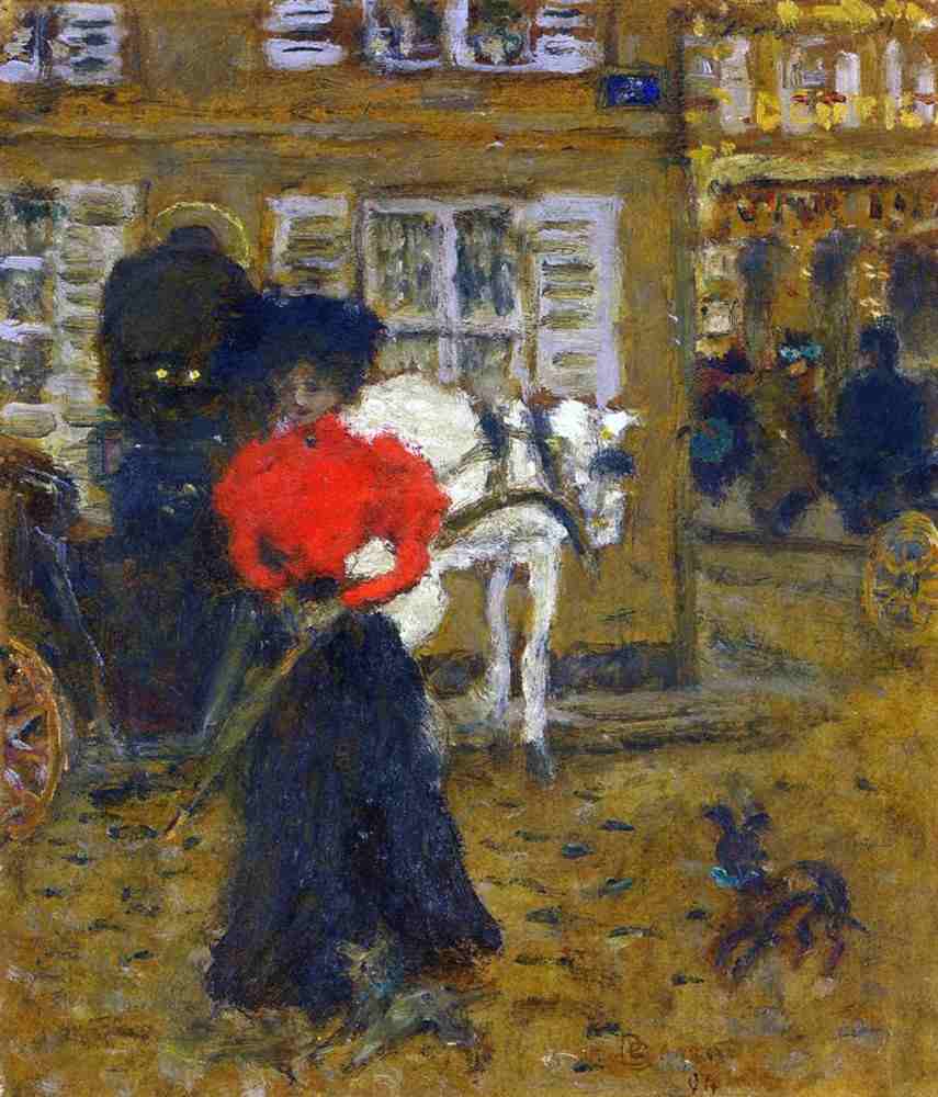 Woman on the Street à Pierre Bonnard