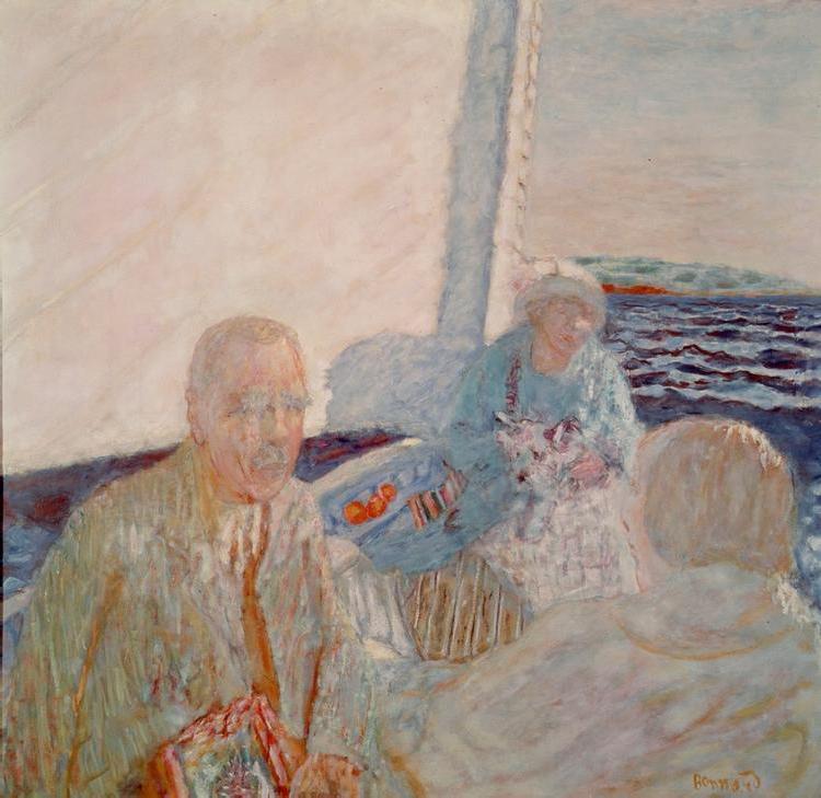 On the Sailing-boat à Pierre Bonnard