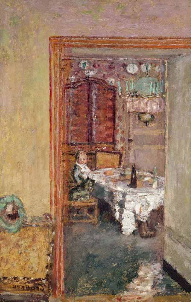 Young Boy in the Dining Room à Pierre Bonnard