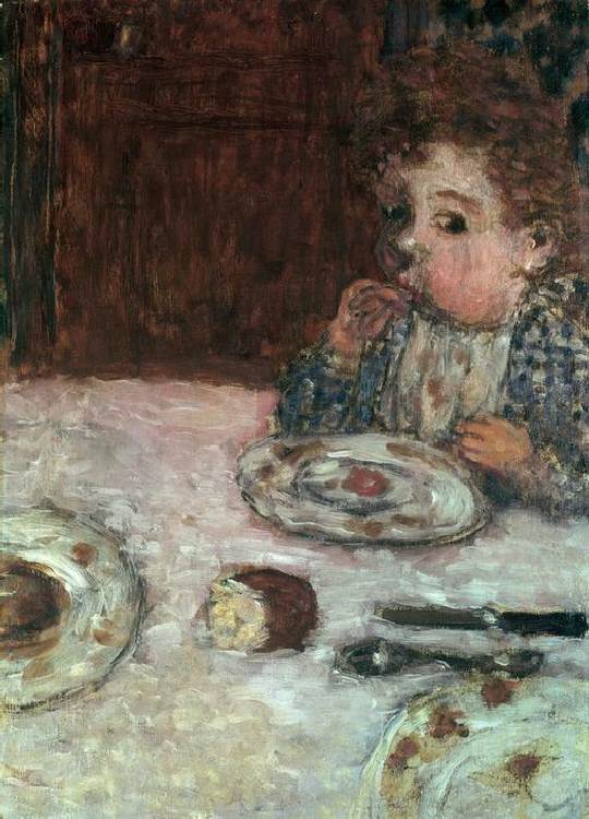 Child at Breakfast à Pierre Bonnard